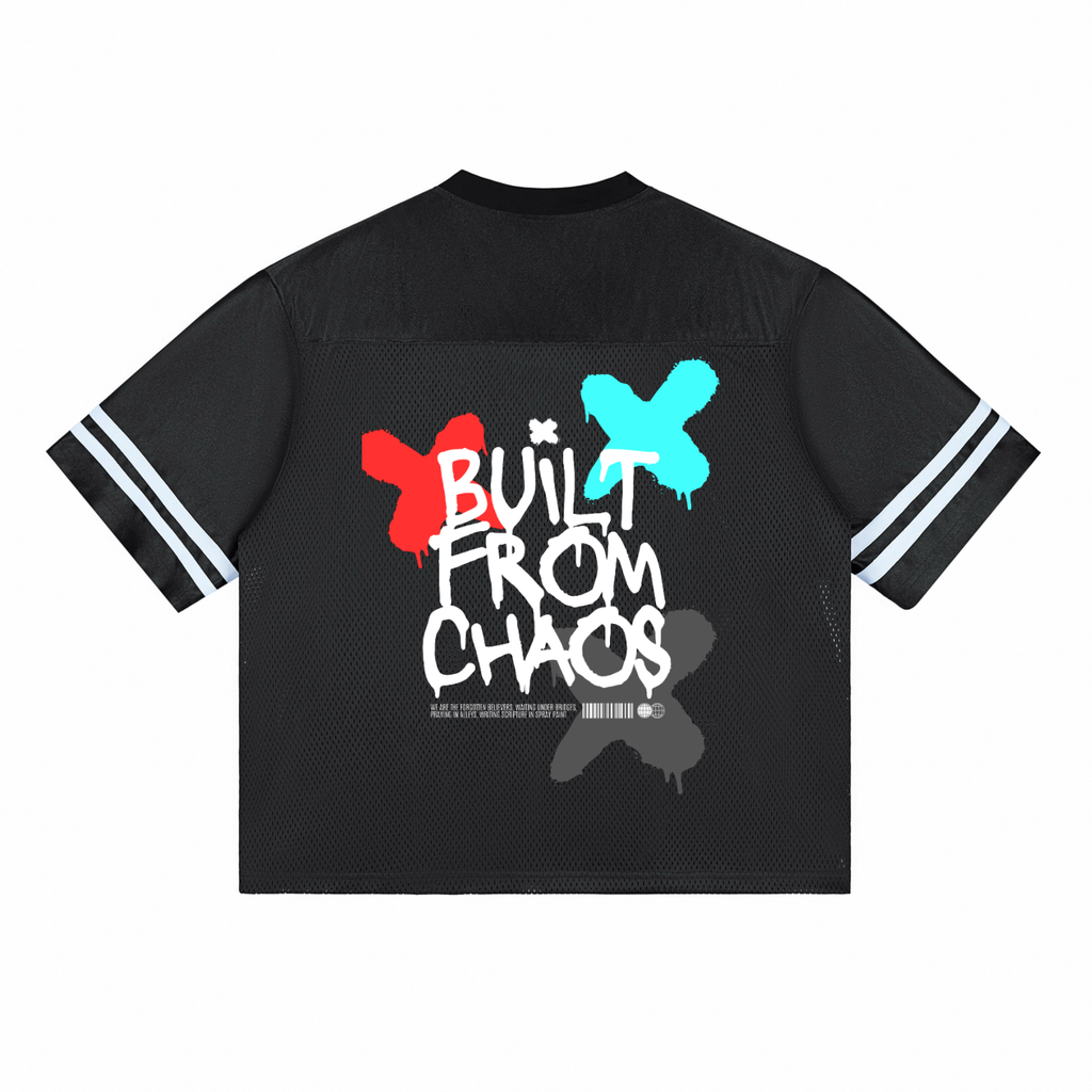 Taped Mesh T-Shirt